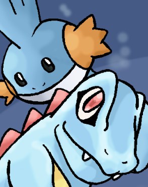 Totodile & Mudkip (IDI-ccf)