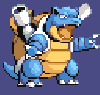 blastoise  ataca