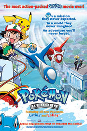 Portada de Pokemon Heroes